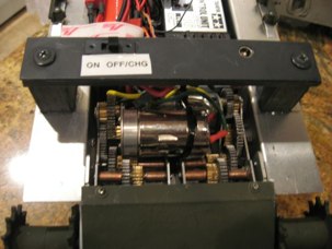 Custom Ousley features include mounts for the charging jack and on/off switch accessible through the open driver and co driver hatches.