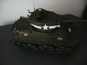 Aimee likes her tanks clean and ready for parade fashion