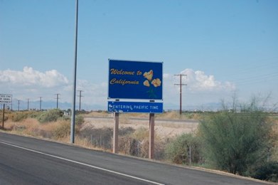 Welcome to Cali!  Drive time from Phoenix to LA about 6 hours.