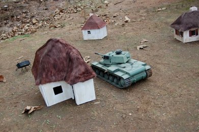HL KV looks good in Russian village.