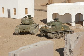 Allied forces on the move
