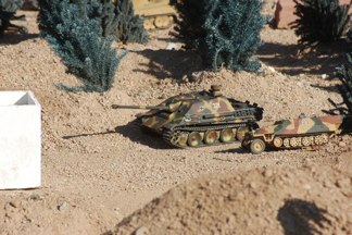 Jagdpanther on the scene,
