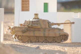 I know there were no King tigers in the Desert.