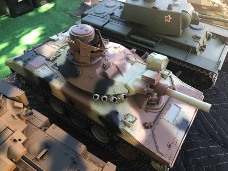 Tamiya Sheridan makes the debut. Great battler and full of innovations to boot!
