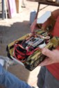 Tamiya guts crammed in there.