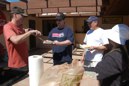 Dave is our master chef.  Aimee likes to “supervise”.  Duane and Artie, like to eat!