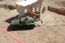 His emitter is in the barrel and only points straight Down!