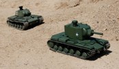 Jeff tag teamed with his KV-2 and forged a Russkie alliance!