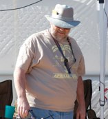 This man was in a hospital yesterday!  Toughest man in the RC tank hobby!