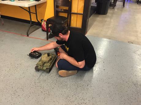 New member Adam dials in a Tiger.