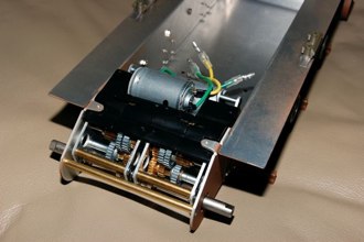 I now install the gearboxes to the metal hull.  This way any modifications have to be engineered around the key moving parts.