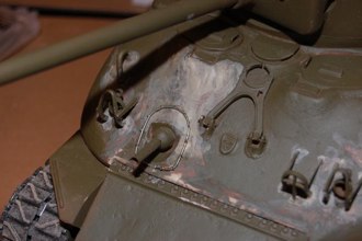 Shumo included a replacement for the dust jacket ring around the bow machine gun.