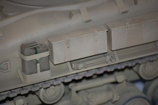 I added a tamiya track clamp....  why not?