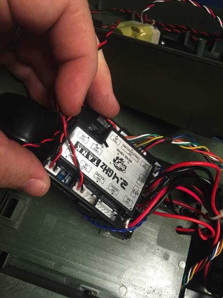 The stock electronics come out easily enough.