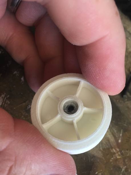 Added a bushing.