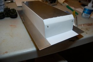 Sanded and fAired in.