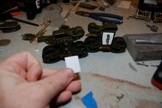 .60 sheet stock used to make the spacers to fill the void behinD the VVSS Suspenion.