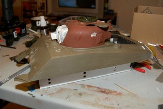 Parts dry fitted for a group shot! Looking like a tank!