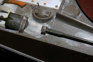 Old Photo etch runners used to make tool brackets.