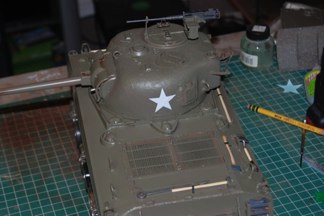Turret is star is also Tamiya.