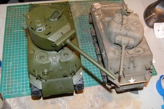 Now for the VVSS.  Donor tank, the new mato m4a1, has arrived.