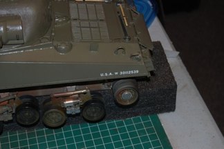War department registry number. Applied from Tamiya sheet.