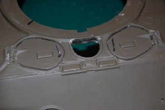 And Grind away the rest with a motor tool