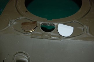 and you can either use the Schumo metal cover, or choose to scratchbuild a new one.
