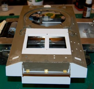 The biggest challenge is the engine deck.  The ford gaa engine deck had two large grates and re-arranged plates.  You can buy a resin replacement with photo-etch but I wanted to try a scratchbuilt deck simply for the challenge.