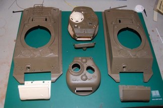 Tale of two Shermans.  I have inspiration to do two different new builds, the Jumbo, and an accurate M4A3 (75)W