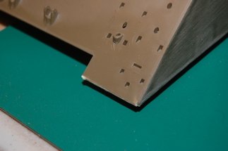 Once removed I sand sown the surfaces to remove dents and dings and imperfections from the deletion process.