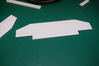 This is the plate I constructed.  It is realtively thin so I have laminated the areas that need strength and the bottom that will show.