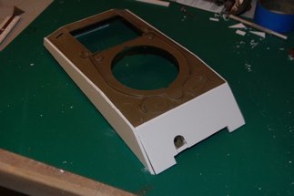 All the added armor attached to the hull.