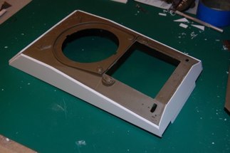 Once the plates were attached I removed the engine deck.  I have an old BYA resin conversion.