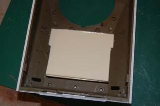 Resin engine deck is one honkin’ piece.  I cut out the engine grilles (and forgot to photograph it)