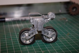 The bogie can come apart by removing the two screws on the back.