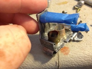 I Secured them in place with a CA and styrene filler.