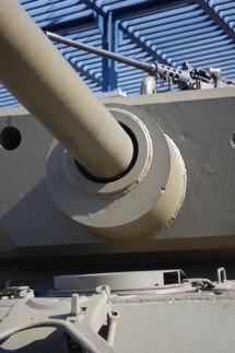 In essence, 7 inches of steel to protect the turret.