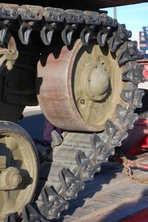 Standard Idler had no rubber pad.