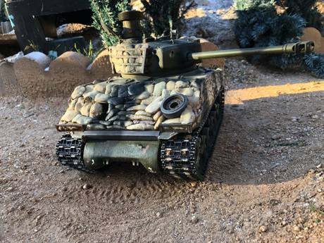 M4A3E8 Sherman (Sandbag Armor)