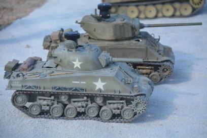 Ironically, my latest Sherman is A stock 105 HVSS, the only type I have never owned!
