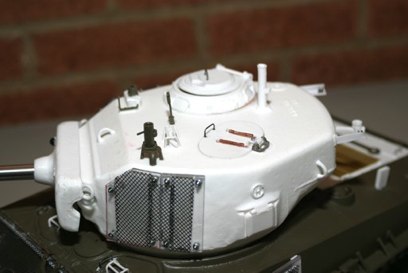 Loaders hatch modified with copper wire springs.  Wire GRAB handles for all hatches, and the hinge is pinned.  This sure breaks a lot.