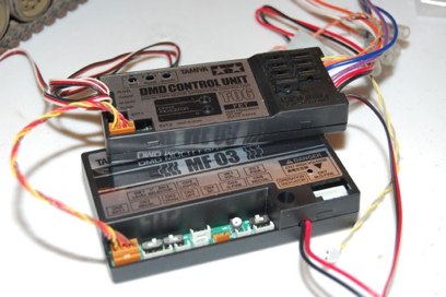 Pershing electronics added.  With these you get the Ford GAA engine sound and recoil.