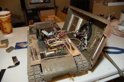 All the innards get a rewire and tune up.