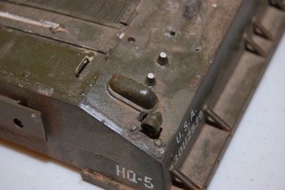I mistakenly left the GROUSER vents on the first time. These were used on Radial Engine models for ventilation and Cooling.