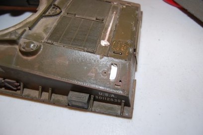 I filled it in with plastic stock and sanded it flush.
