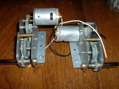 My next step is to fit the early bogies to the lower hull and begin cleaning out the interior of the vehicle to adapt Tamiya guts and Mato gearboxes.  The Mato gearboxes arrived and look pretty good for $15.  They are much more robust than I imagined and will give this vehicle good torque.  We are now $205 in.