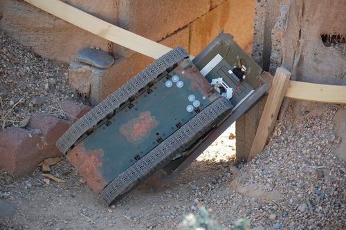 need to rework the drive train issues or this tank will spend most of its time upside down!!