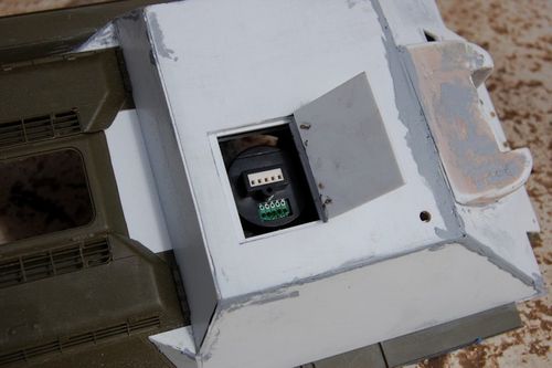 I spent extra time with the TBU mount and hatch to make sure it would be flush when closed and solid enough to resist falling out.