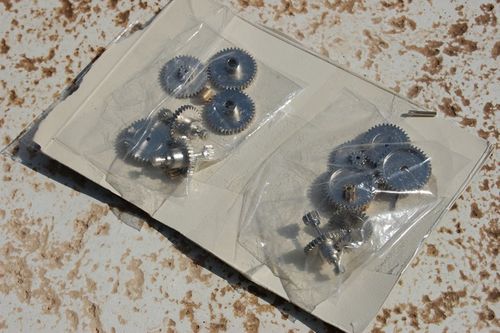 Slight change in plans, I have purchased a Tank Toko metal gear upgrade set and begun to install it in my tank.  (I actually purchased two, the T34/76 will get fixed later. )